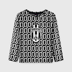 Детский лонгслив Juventus fc pattern