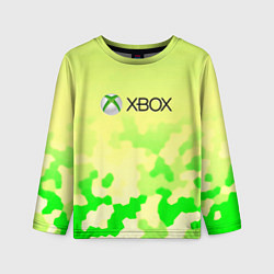 Детский лонгслив Xbox camo