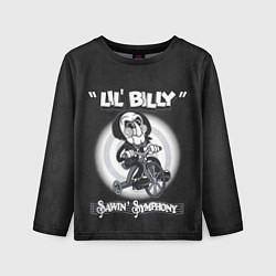 Лонгслив детский Lil Billy - Saw, цвет: 3D-принт