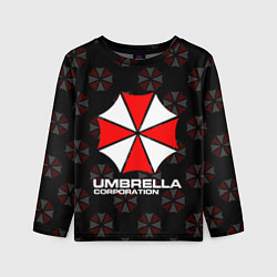 Детский лонгслив Resident evil - umbrella corporation