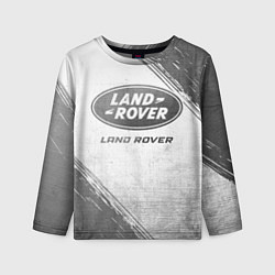 Лонгслив детский Land Rover - white gradient, цвет: 3D-принт