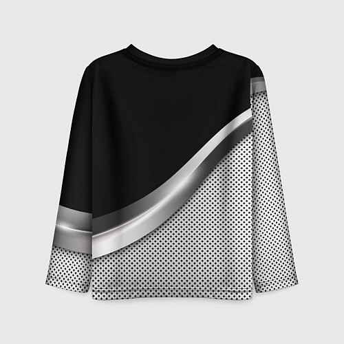 Детский лонгслив Subaru metal steel / 3D-принт – фото 2