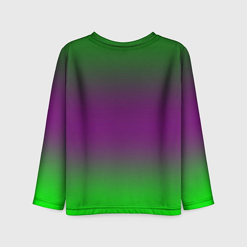 Детский лонгслив Monster energy gradient / 3D-принт – фото 2