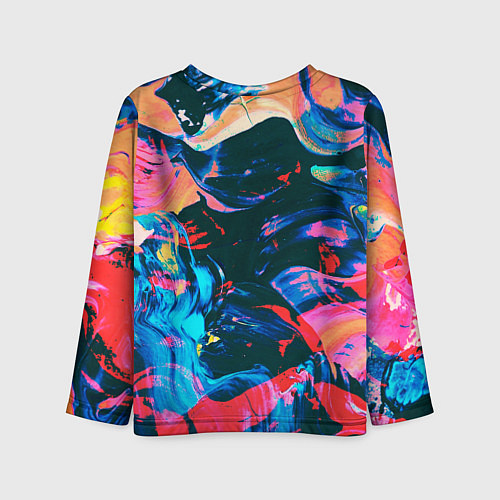 Детский лонгслив Colors / 3D-принт – фото 2
