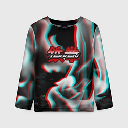 Детский лонгслив Tekken fire glitch