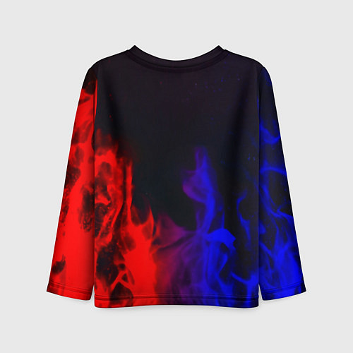 Детский лонгслив Horizon: Zero Dawn flame steel / 3D-принт – фото 2