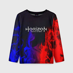 Детский лонгслив Horizon: Zero Dawn flame steel