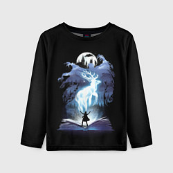 Детский лонгслив Harry Potter patronus and dementors