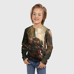 Лонгслив детский Космодесантник из ордена, цвет: 3D-принт — фото 2