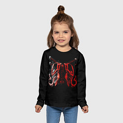 Лонгслив детский Double Deadpool, цвет: 3D-принт — фото 2