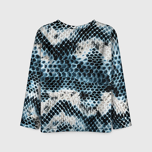 Детский лонгслив Змеиный тренд / 3D-принт – фото 2