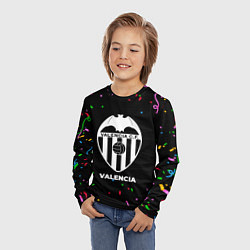 Лонгслив детский Valencia конфети, цвет: 3D-принт — фото 2
