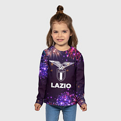 Лонгслив детский Праздничный Lazio, цвет: 3D-принт — фото 2