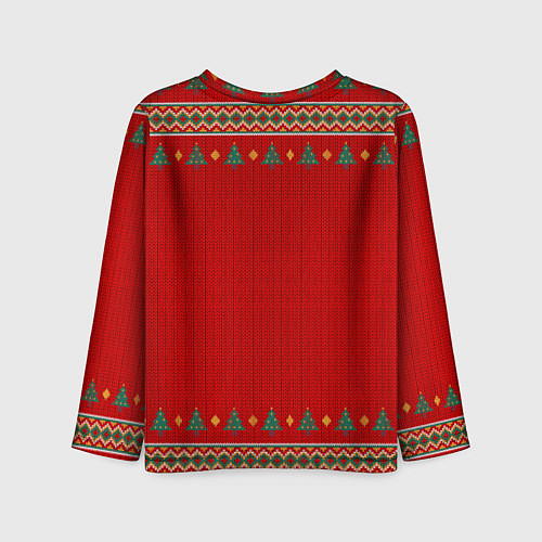 Детский лонгслив West Ham new year / 3D-принт – фото 2