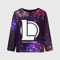 Лонгслив детский Праздничный League of Legends, цвет: 3D-принт