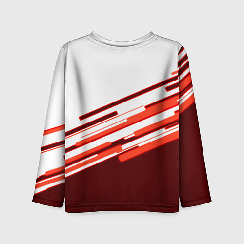 Детский лонгслив Portal geometry game / 3D-принт – фото 2