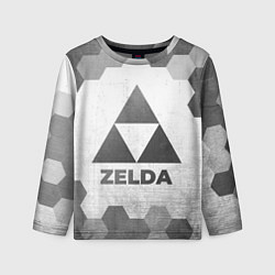 Лонгслив детский Zelda - white gradient, цвет: 3D-принт