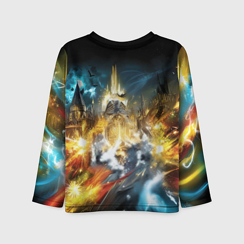 Детский лонгслив Гарри Поттер и магия / 3D-принт – фото 2