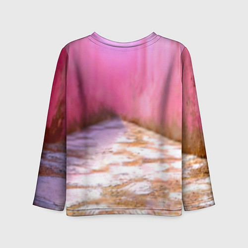 Детский лонгслив Поросенок в розовом / 3D-принт – фото 2