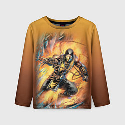 Детский лонгслив Scorpion - Mortal Kombat