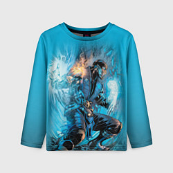 Детский лонгслив Mortal Kombat - Sub-Zero