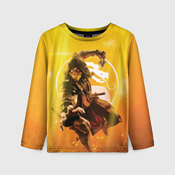 Детский лонгслив Скорпион - Mortal Kombat