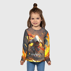 Лонгслив детский Assassins Creed, цвет: 3D-принт — фото 2