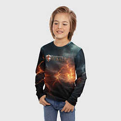 Лонгслив детский Stronghold сrusader небесная мощь, цвет: 3D-принт — фото 2