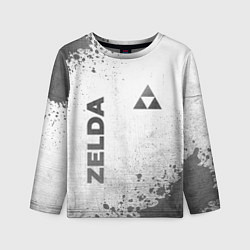 Лонгслив детский Zelda - white gradient вертикально, цвет: 3D-принт