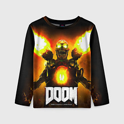 Лонгслив детский Doom - revenant, цвет: 3D-принт