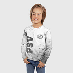 Лонгслив детский PSV - white gradient вертикально, цвет: 3D-принт — фото 2