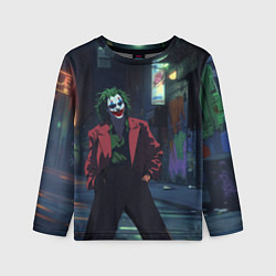 Лонгслив детский Джокер в широких штанах, цвет: 3D-принт