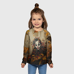 Лонгслив детский Джокер - депрессивная осень, цвет: 3D-принт — фото 2