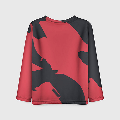 Детский лонгслив Орущая акула / 3D-принт – фото 2