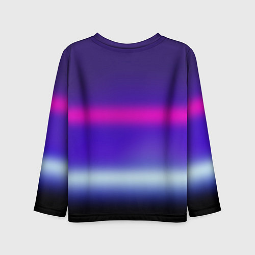 Детский лонгслив Baby capybara - cyberpunk / 3D-принт – фото 2