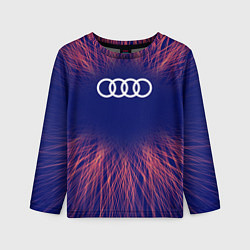 Лонгслив детский Audi red energy, цвет: 3D-принт