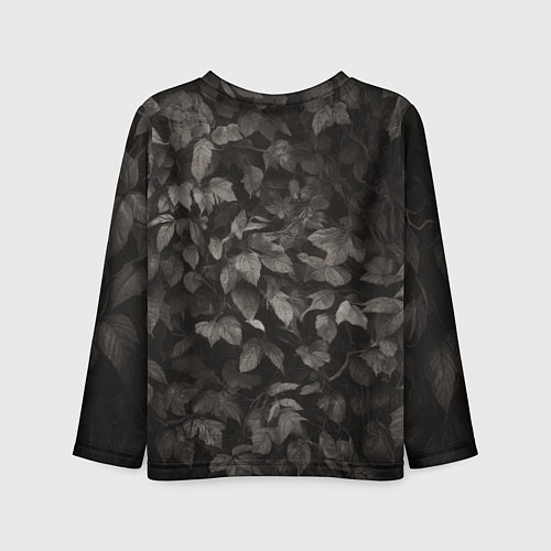 Детский лонгслив Внимательный лис / 3D-принт – фото 2