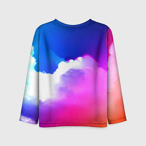 Детский лонгслив Portal закат / 3D-принт – фото 2