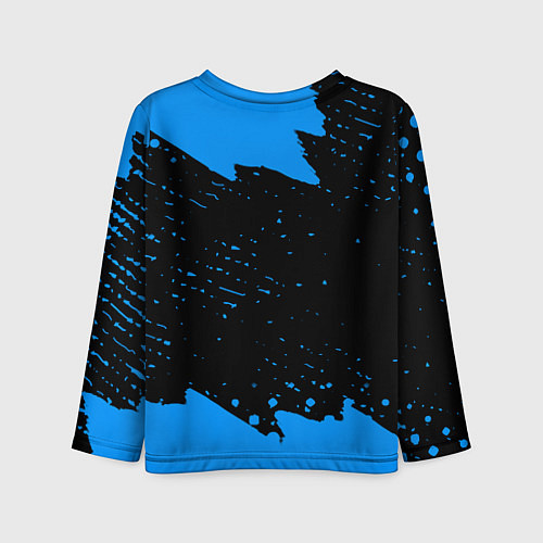 Детский лонгслив Schalke 04 fc blue color / 3D-принт – фото 2