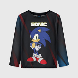Лонгслив детский Sonic, цвет: 3D-принт