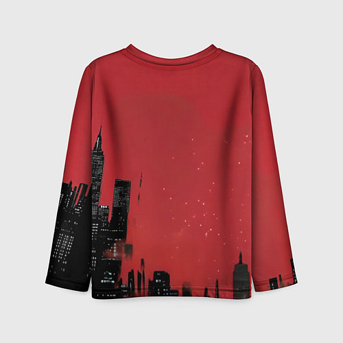 Детский лонгслив Бэтмен показывает класс / 3D-принт – фото 2