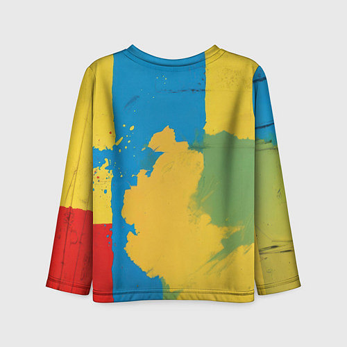 Детский лонгслив Бэтмен предупреждает / 3D-принт – фото 2