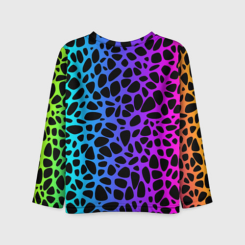 Детский лонгслив Кактус инопланетянин / 3D-принт – фото 2