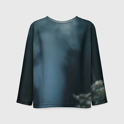 Детский лонгслив Солдат волк / 3D-принт – фото 2