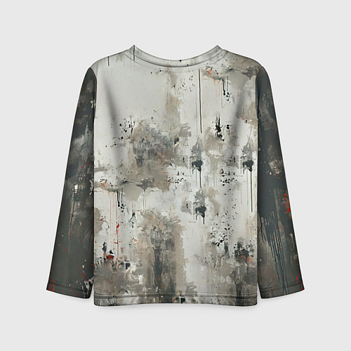 Детский лонгслив Артуро Гатти на сером / 3D-принт – фото 2