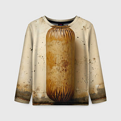 Детский лонгслив Бежевая боксерская груша