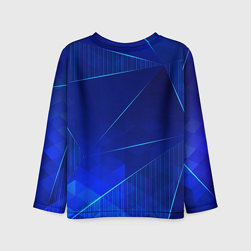 Детский лонгслив FNAF blue poly / 3D-принт – фото 2