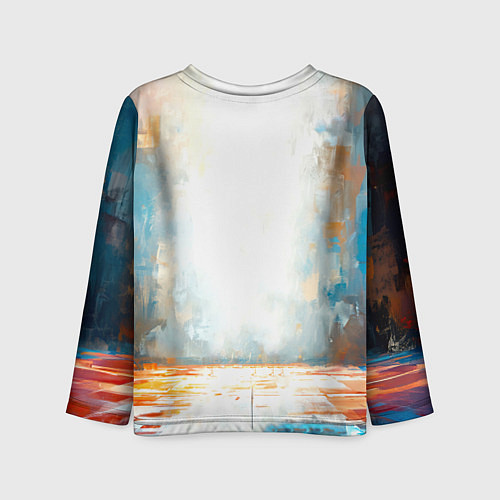 Детский лонгслив Дзюдоист / 3D-принт – фото 2