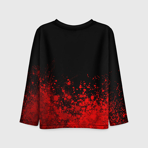 Детский лонгслив Geely - red gradient посередине / 3D-принт – фото 2