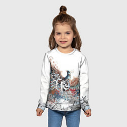 Лонгслив детский Человек и Родина, цвет: 3D-принт — фото 2